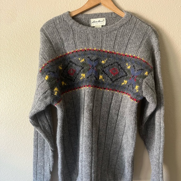 Eddie Bauer 100% wool sweater - Picture 2 of 2